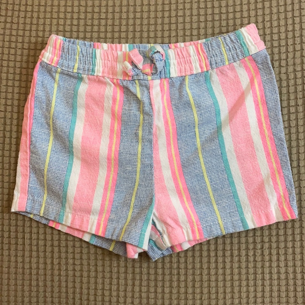 👼3 for $10👼 Carter’s Drawstring Striped Shorts. EUC. 9M.